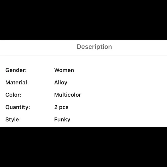 Bold Red and Gold Statement Earrings - Picture 6 of 7